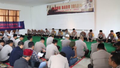 Mementum Tahun Baru islam 1445 H, Polres Pali Menggelar Giat Keagamaan