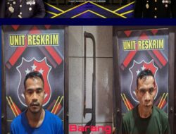 Tim Tapak Rimau Unit Reskrim Polsek Tanah Abang Ringkus  Pencuri Besi Behel