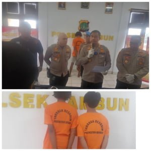 Unit jatantras satuan reserse Polsek Tambun Berhasil Tangkap 2 Korban Pembunuhan