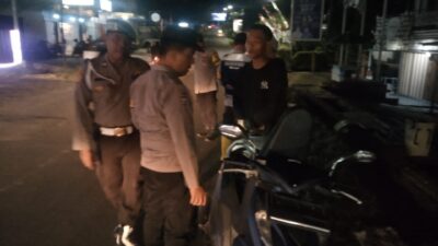 Dalam Menjaga keamanan kenyamanan kepada Masyarakat, jajaran Polsek Talang Ubi Melakukan Giat KRYD Dalam Pencegahan Pekat 3C.