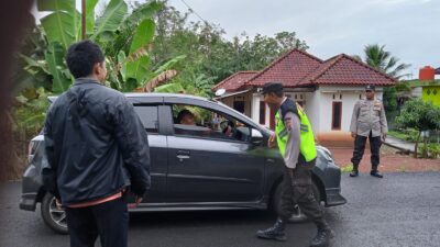 Polsek Tanah Abang Giat Laksanakan Patroli di Ahir Pekan