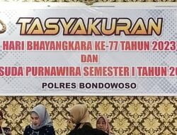 Polres Bondowoso Taysakuran Hari Bhayangkara ke 77 -2023, dan Wisuda Purnawira Semester 1 tahun 2023 