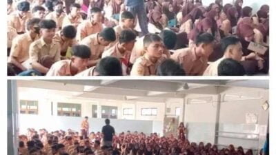 BNK Bekasi Sosialisasi P4GN di SMK Talenta Bangsa Sukatani