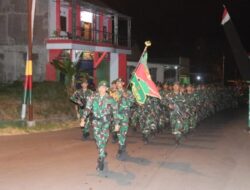 Forpimda dan  Para Tokoh Bondowoso, Sambut Kedatangan Pasukan Satgas Yonif Raider 514/SY/9/2 Kostrad 2023