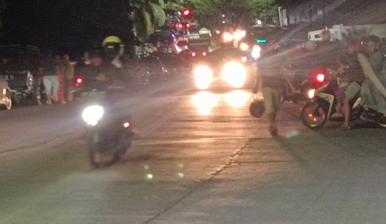 Melirik Pasar Malam di Kota Sengkang Rawan Macet dan Pungli