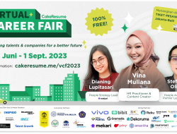 Virtual Career Fair CakeResume 2023 Membuka Pintu Kesempatan Generasi Digital Indonesia