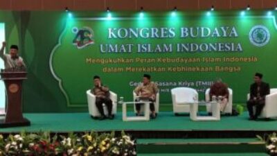 Pimpin Shalawat Asyghil di Kongres Budaya MUI 2023, Menko PMK: Jangan Dikira Orang Muhammadiyah Tak Bisa Shalawat