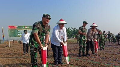 Pemkab Bekasi Bersinergi dengan TNI AD Kembangkan Ketahanan Pangan Daerah