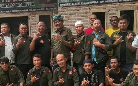 DPC LSM Trinusa Kabupaten Lampung Utara Uncap kan Selamat HUT Bhayangkara Ke - 77, Tahun 2023.