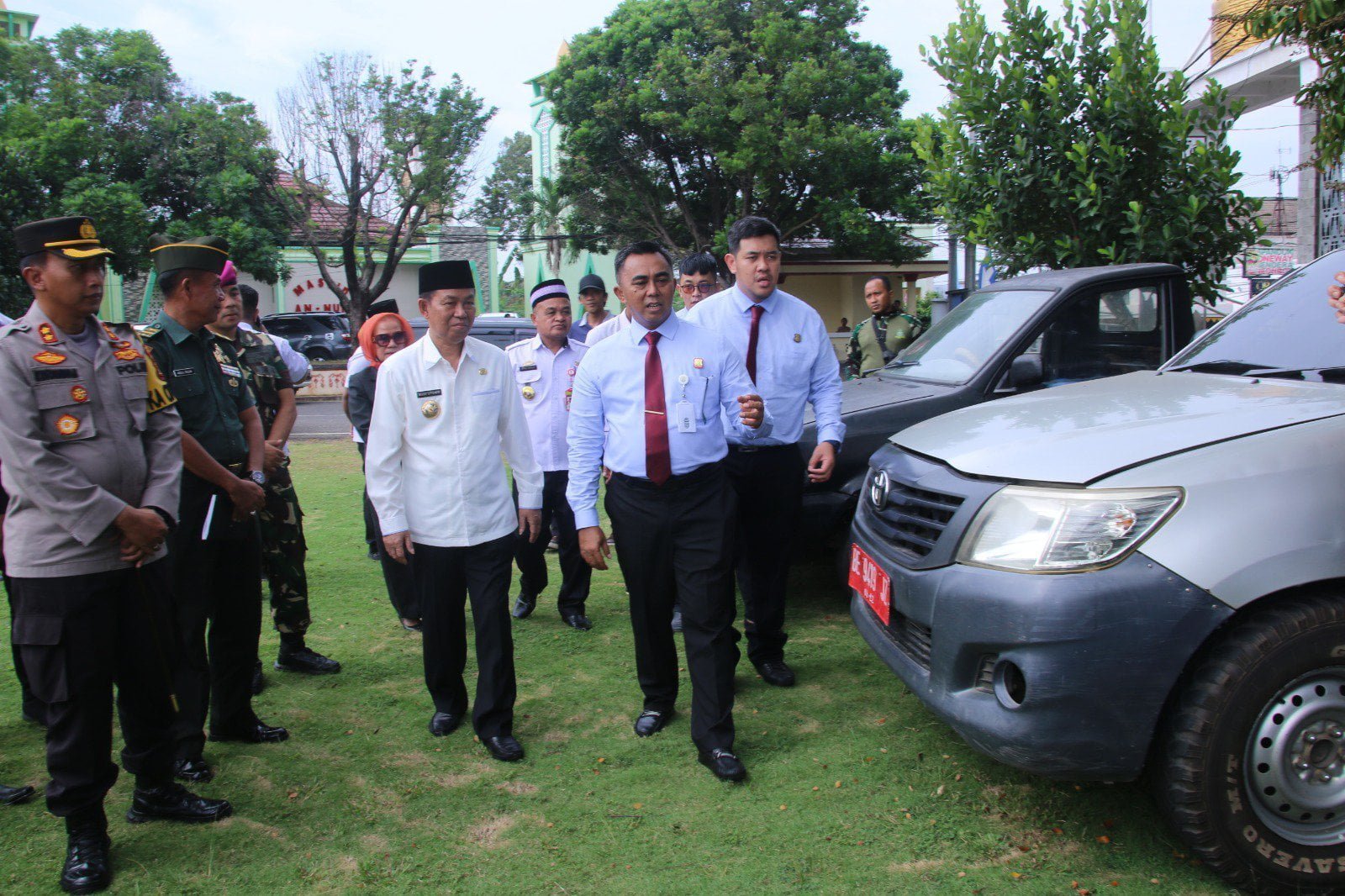 Kejari Lampung Utara Serahkan 22 Unit Kendaraan Dinas Milik Pemkab Lampung Utara,