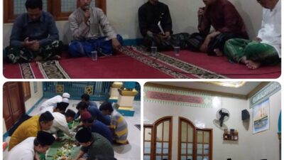 Jamaah Musolah Assurur Cikarang Utara Isi Malam HUT RI ke 78 dengan Tasyakur dan Doa