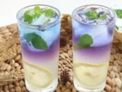 Resep Minuman Segar Es Telang Lemon Cocok untuk Dijadikan Sebagai Ide Jualan, Simak Bahan dan Cara Pembuatannya Disini