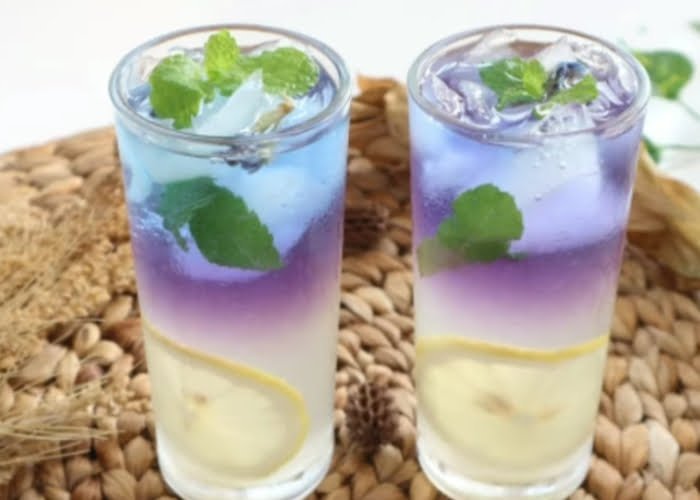 Resep Minuman Segar Es Telang Lemon Cocok untuk Dijadikan Sebagai Ide Jualan, Simak Bahan dan Cara Pembuatannya Disini