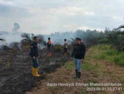 Titik Hotspot kebakaran Hutan dan Lahan (Karthula) kali Ini Berada Didesa Sukamaju Pali