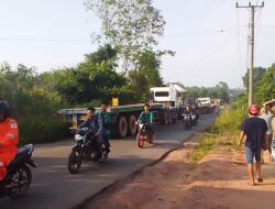 Mobilisasi Moving Rig Bor Milik Pertamina Drilling  Service Indonesia(PTPDSI) Prabumulih Diduga Tidak Libatkan Dishub Dan Satlantas Polres Pali