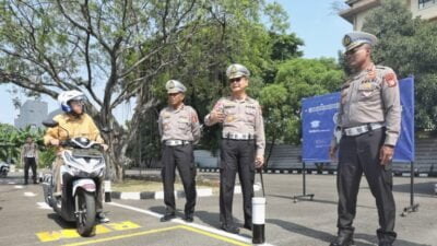 Korlantas Polri Uji Coba Praktik Lintasan dan Luncurkan Buku Ujian SIM Terbaru