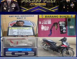 Terduga Pelaku Pengedar Narkotika Jenis Sabu, Berinsial Z (40) di Mess PT.KIM, Kecamtan Talang Ubi Berhasil Diamankan Polisi