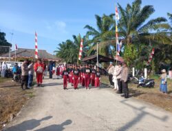 HUT RI Ke-78 Tahun 2023,Kecamatan Penukal Gelar Lomba Gerak Jalan Tingkat SD, SMP, SMA Tingkat Kecamatan Penukal