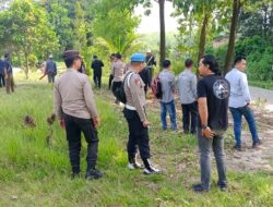 Kabag Ops Polres Pali Pimpin Pengamanan eksekusi Lahan di Simpang Tais