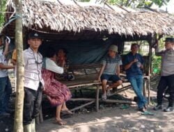 Polsek Penukal Abab Lakukan giat Jumat Curhat di Desa Spantan Jaya