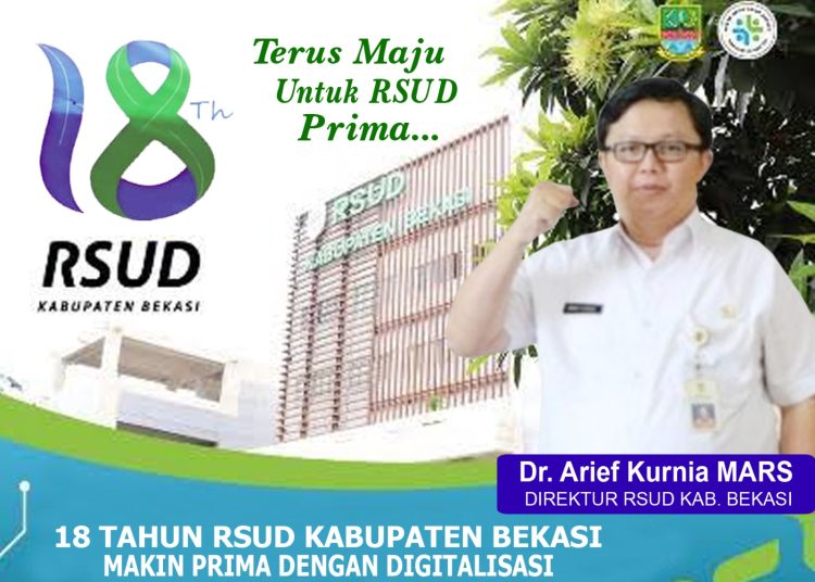 18 Tahun RSUD Kabupaten Bekasi Makin Prima Dengan Digitalisai