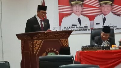 Heri Amalindo Sampaikan Nota Penjelasan Bupati Terhadap Perubahan Rancangan APBD 2023