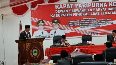 Perda APBD Perubahan Tahun Anggaran 2023 Disetujui, Bupati Heri Amalindo Apresiasi DPRD PALI 