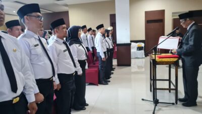 Bupati Heri Amalindo Lantik 33 PPPK Fungsional Teknis