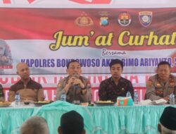 Jumat Curhat di Kelurahan Kota Kulon Polres Bondowoso Menampung Uneg-Uneg Warga Kota Kulon