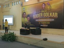 Golkar Cetak Generasi Milenial Sebagai Kader 
