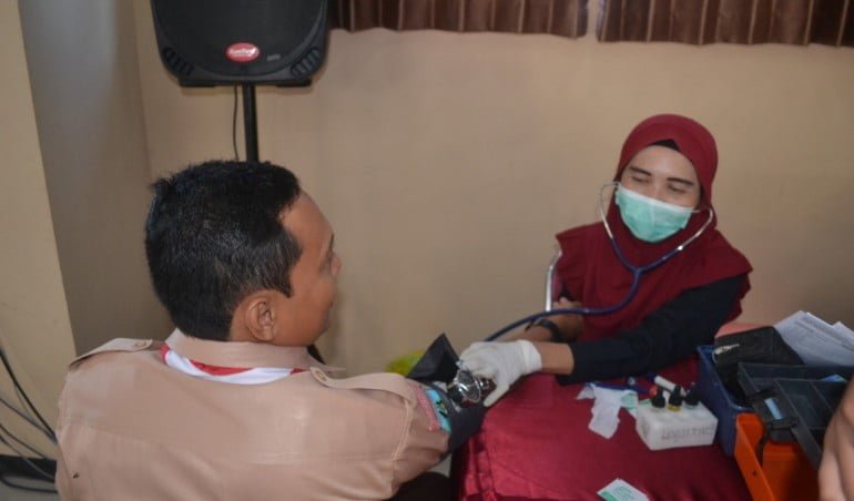 SMK Negeri 1 Bondowoso Gelar Donor Darah