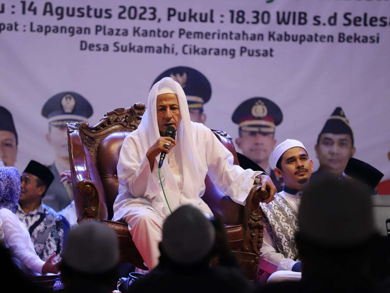 Di Hari Jadi Ke-73 Tahun, Habib Luthfi Kembali Doakan Kabupaten Bekasi dan Berikan Tausiyah Kebangsaan