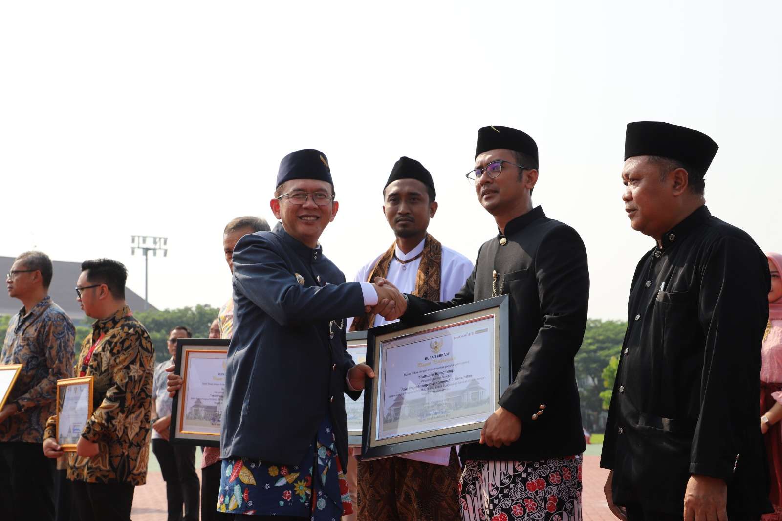 Ini Pesan Dani Ramdan Pada Apel Hari Jadi Kabupaten Bekasi ke-73