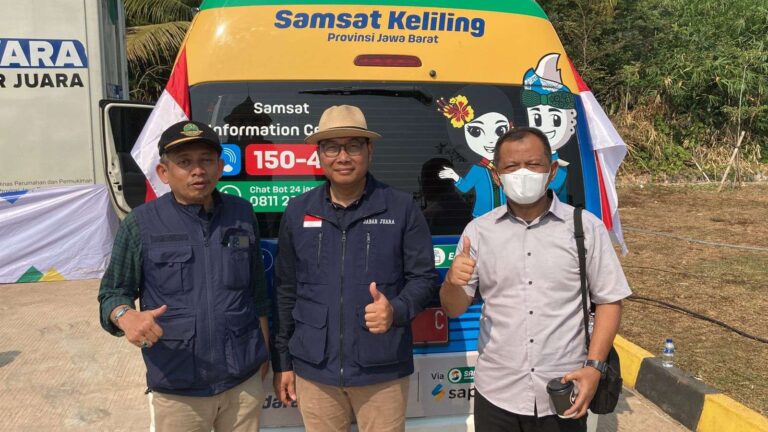 Layanan Samsat Kabupaten Bekasi Hadir di Peresmian Alun-Alun Setu