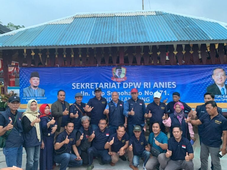 Relawan Anies Menuju RI 1 Optimis Menang di Lampung