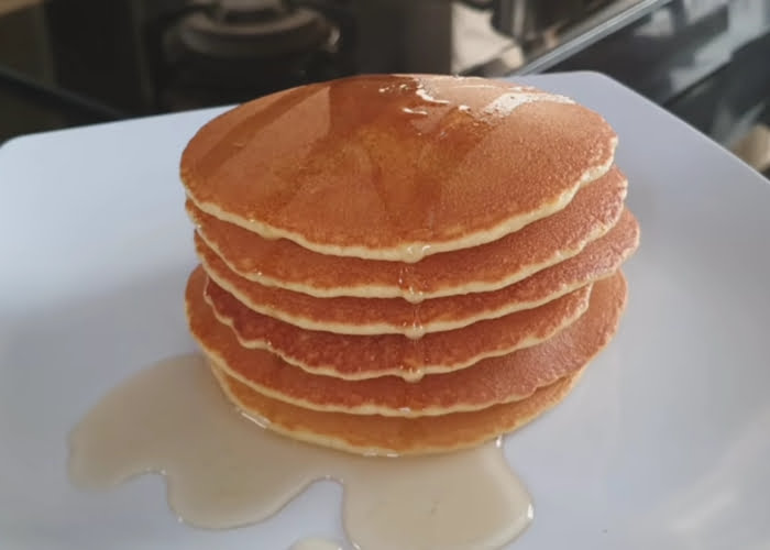 Resep Pancake Sederhana Cukup Takaran Sendok Saja dan Tanpa Mixer, Intip Yuk Cara Pembuatannya Disini