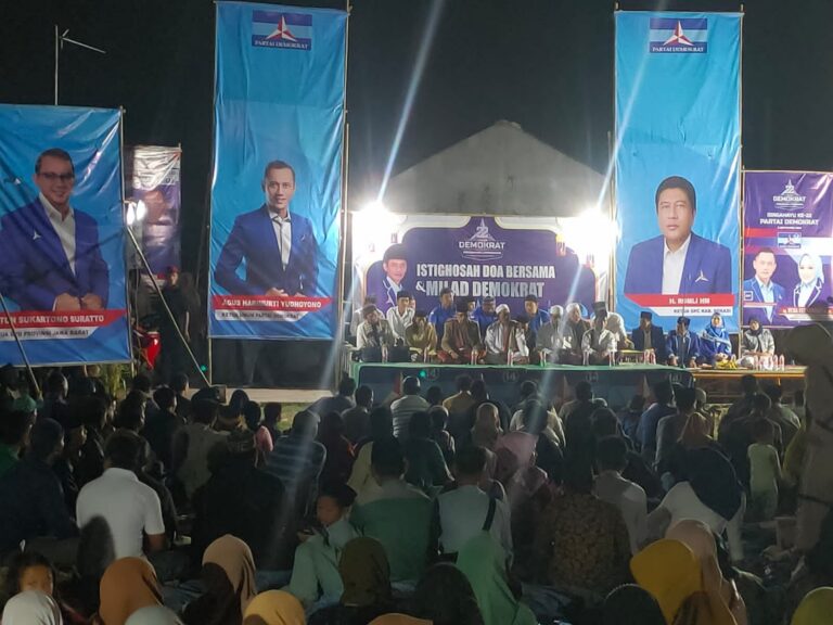 Gelar Istighosah di Milad Demokrat, Bacaleg Haryanto Dapil 6 Minta Doa dan Dukungan