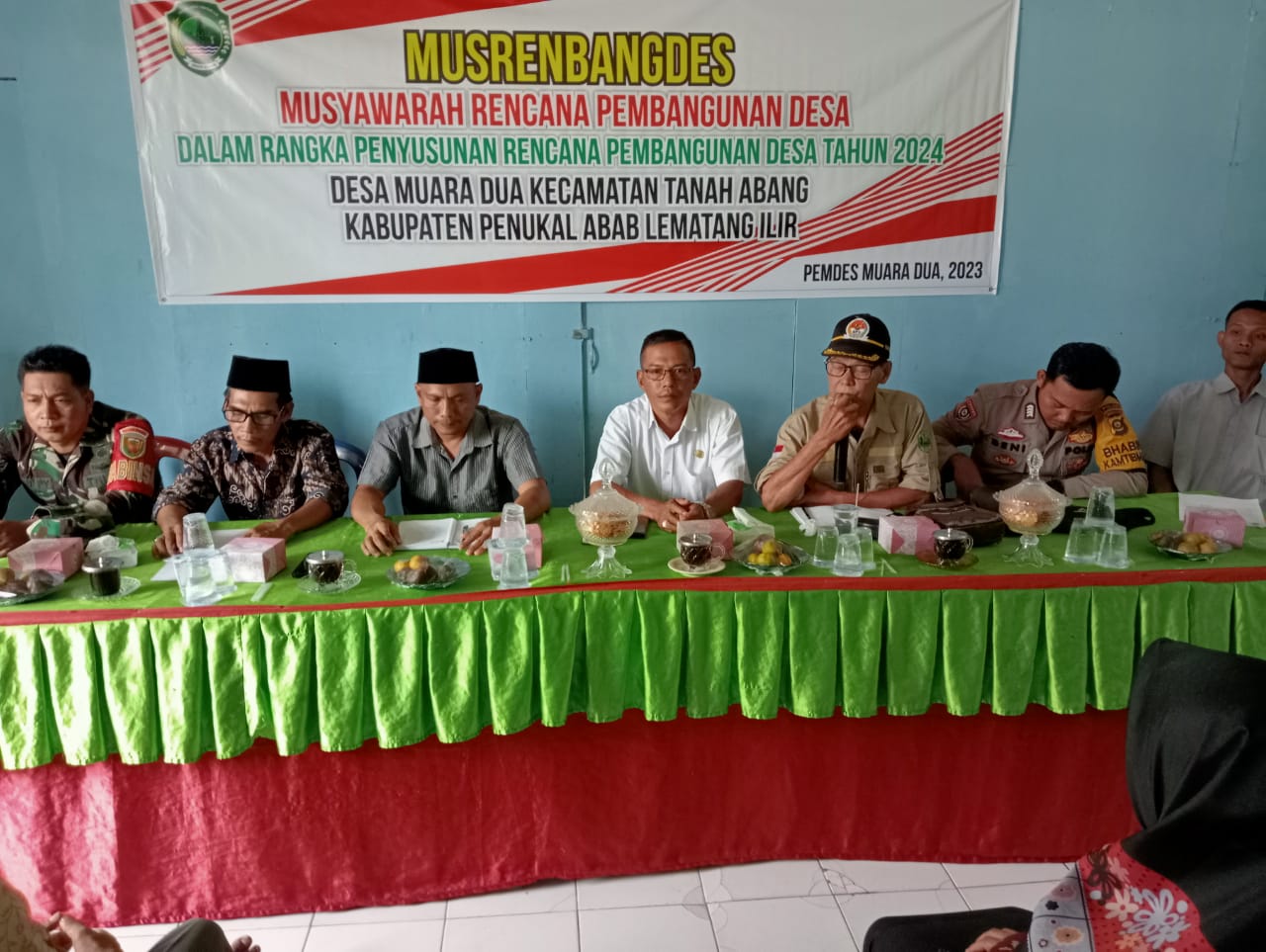 Polsek Tanah Abang Hadiri Kegiatan Musrenbangdes Di Kecamatan