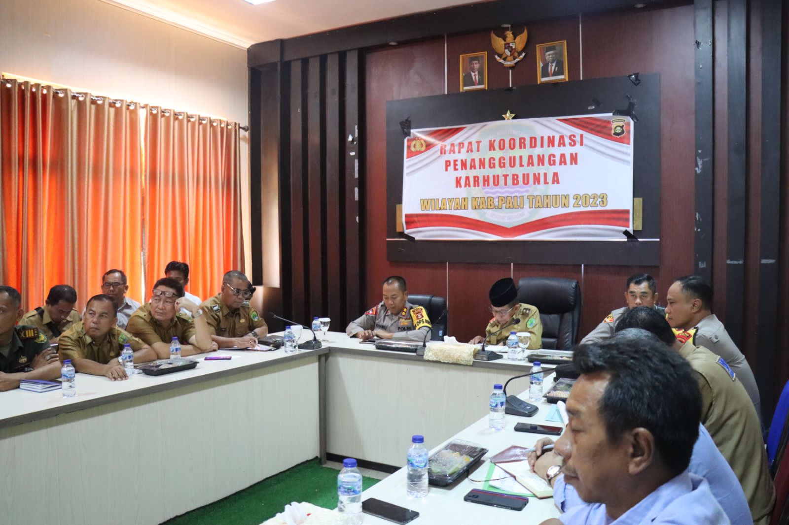 Rapat Koodinasi Penanggulangan Karhutla