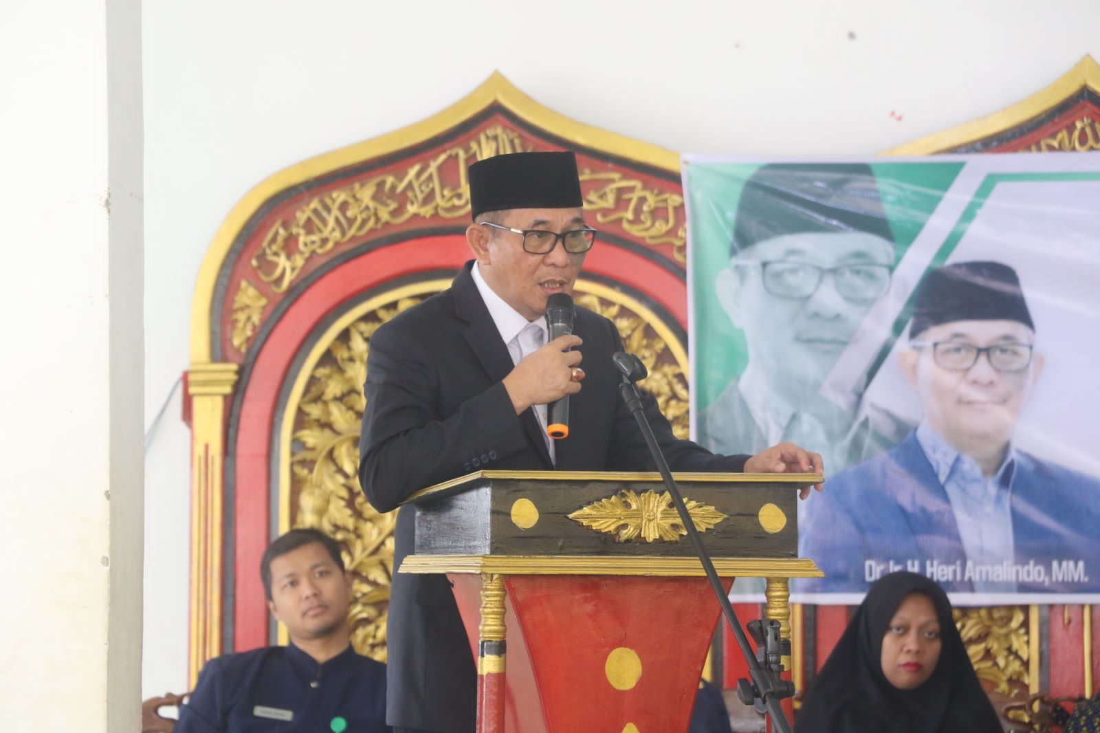 Bupati PALI Heri Amalindo Beri Kuliah Umum Mahasiswa STIT dan STEBIS Pagaralam, Paparkan Program Sekolah Gratis dan Berobat Gratis