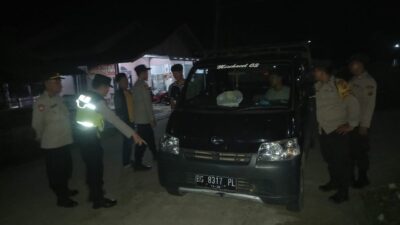 Antipasi Gangguan Kamtibnas,Tim UKL III Polsek Penukal Abab Gelar Giat KRYD ( Razia terpadu)