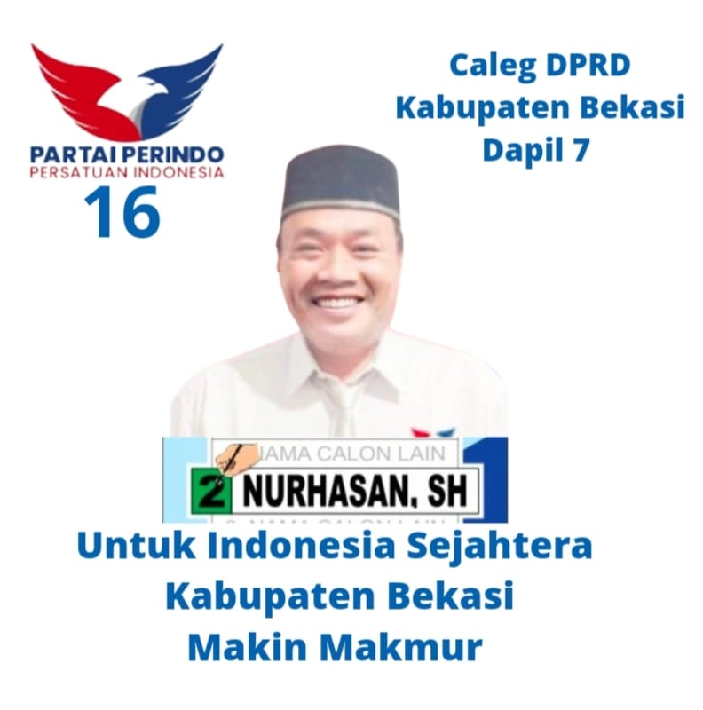 Caleg Dapil 7 Nomor Urut 2 Nurhasan SH,Genjot Perolehan Suara Partai PERINDO Dengan Program Kartu Anggota PERINDO Berasuransi