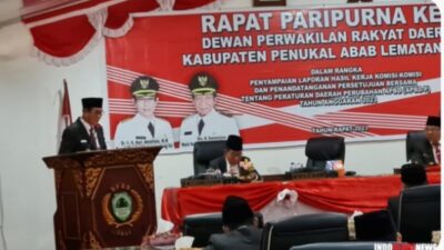 Heri Amalindo Menyebut Bahwa Raperda APBD Perubahan  2023 Yang Telah Di Setujui DPRD PALI