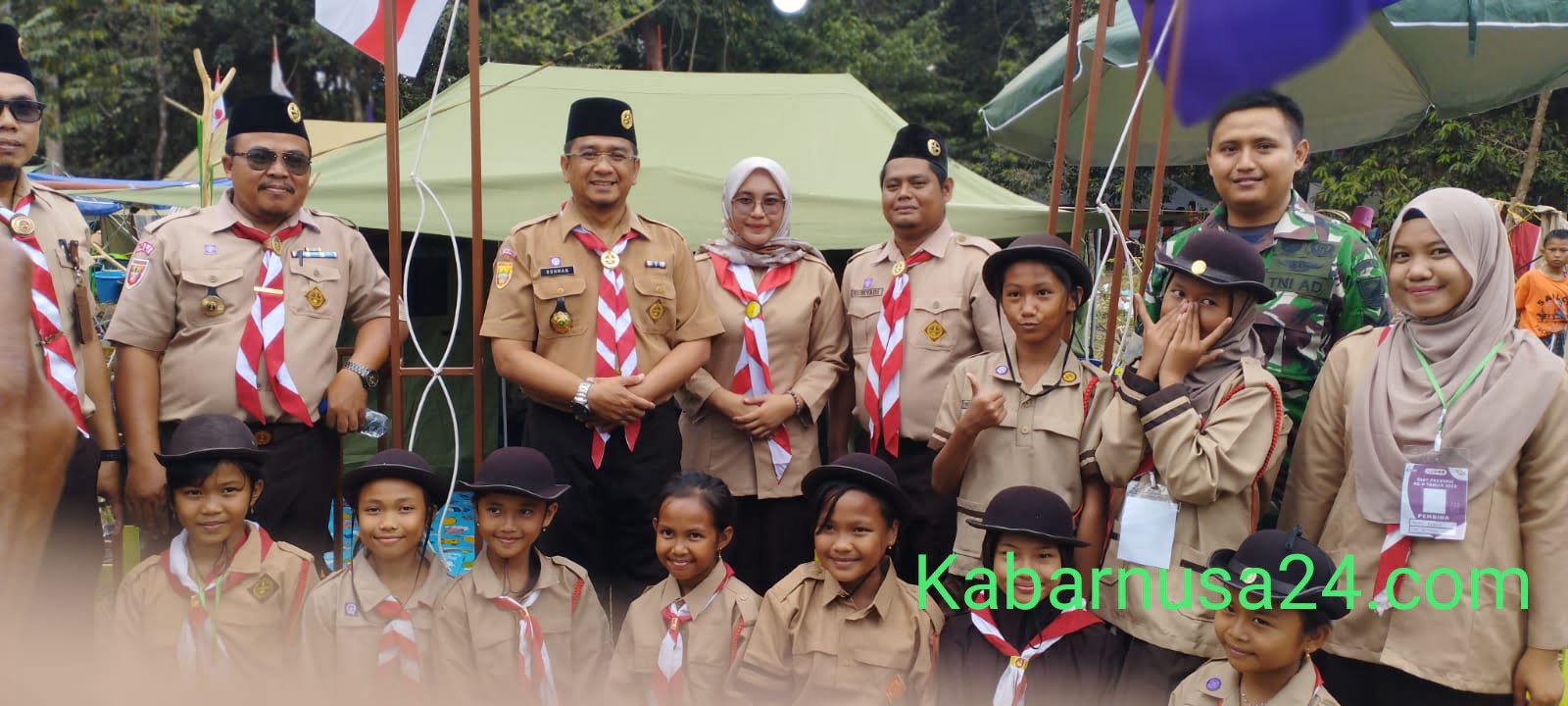 Perkemahan Giat Prestasi Serapat Serasan Tahap Dua di PALI