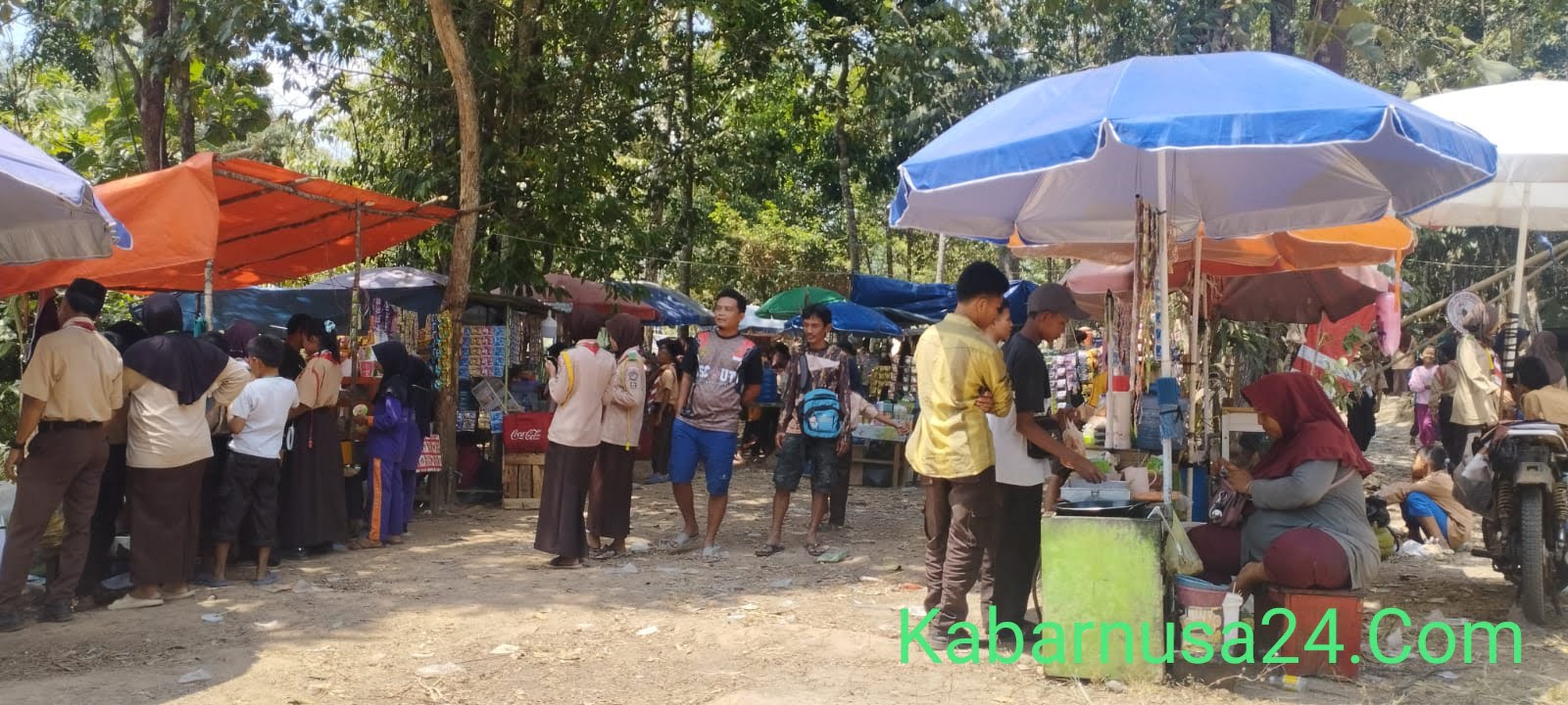 Giat Perkemahan Digelar,Omset Pelaku UMKM PALI Naik Dua Kali Lipat