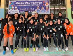Futsal Putri PALI Mengalahkan Futsal Putri Muba dengan Skor 5-1