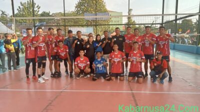 Volly Putra PALI Berhasil Kalahkan Volly Putra Asal Palembang dengan Skor 3-1