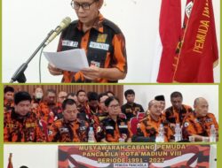 Yayat Prawirasumantri, Tokoh Militan Pemuda Pancasila Terpilih Kembali Jadi Ketua MPC Pemuda Pancasila Kota Madiun Periode Tahun 2023 – 2027