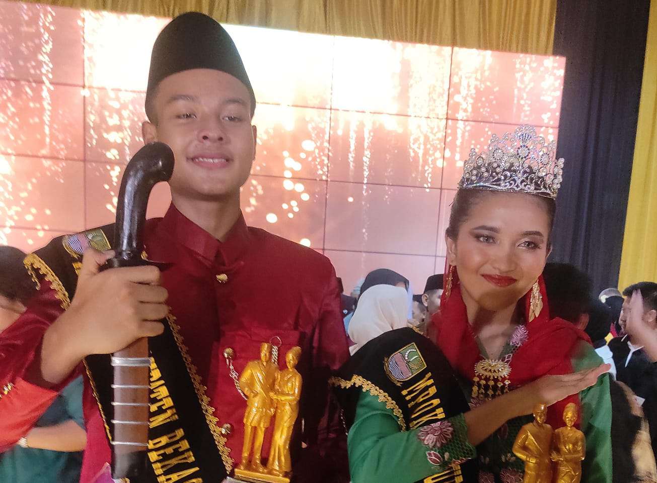 Raihansyah dan Siti Ayu Terpilih Sebagai Abang Mpok Kabupaten Bekasi 2023