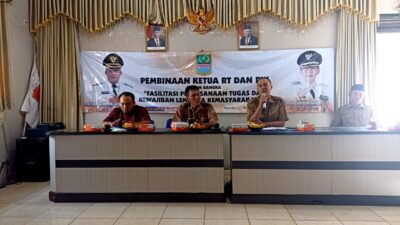 Kecamatan Babelan Gelar Pembinaan Ketua RT dan RW Memahami Tupoksi